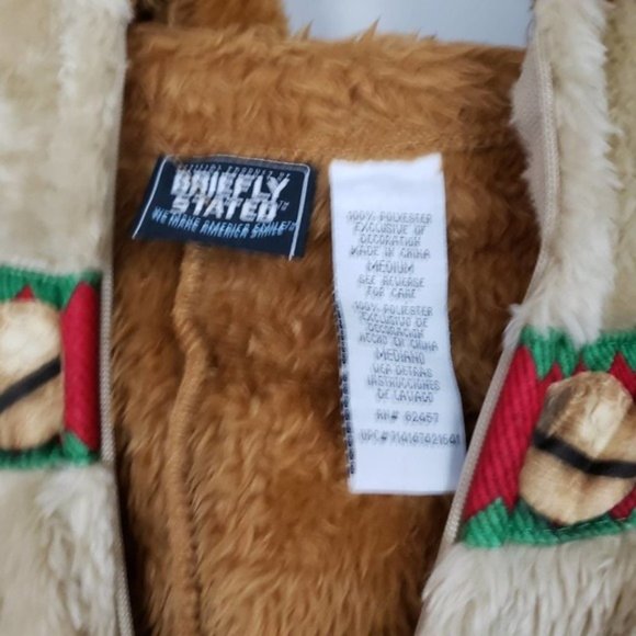Christmas Moose Reindeer Adult Onsie Union Suit - Picture 9 of 9